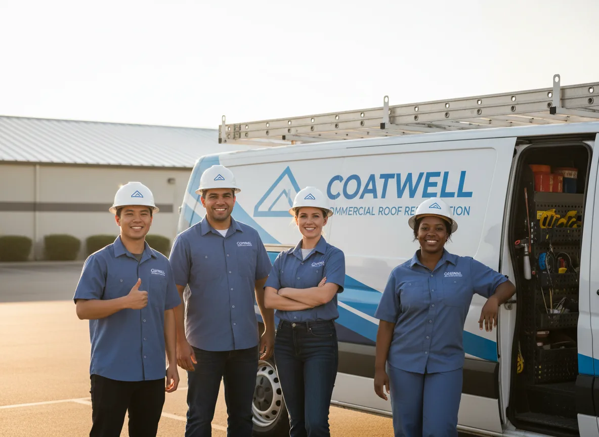 Commercial roof coating company in Wake, VA